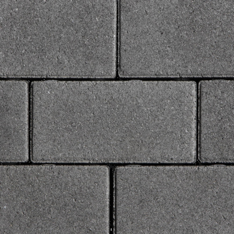 Topklinker - 24x8x8cm Grijs/Zwart
