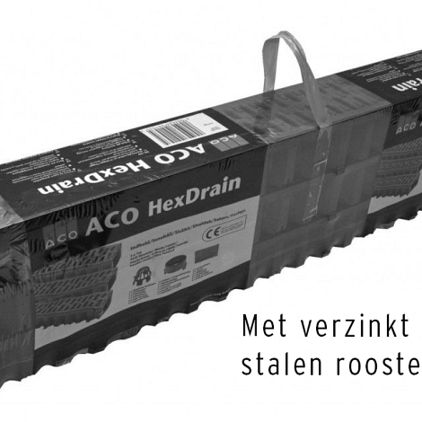 Aktie- goot verzinkt Compleet, set 3m1