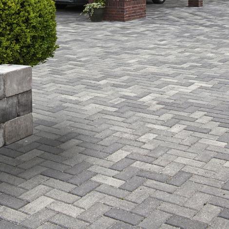 BSS 21x10,5x8 cm - Grijs/Zwart  * Handmatig pakket