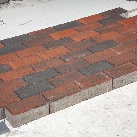 BSS 21x10,5x8 cm - Rood/Zwart  * Handmatig pakket
