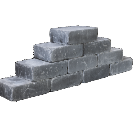 Tumbelwall 30x20x10cm Zwart