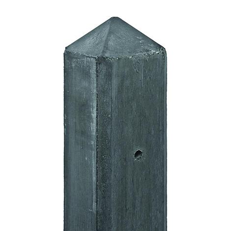 Tussenpaal antraciet glad voor motief platen 10 x 10 x 280 betonpaal