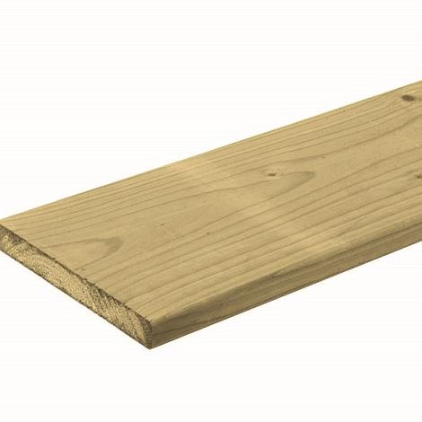 Geïmpregneerd vuren - Schuttingplank  1.8x14.5x420 cm