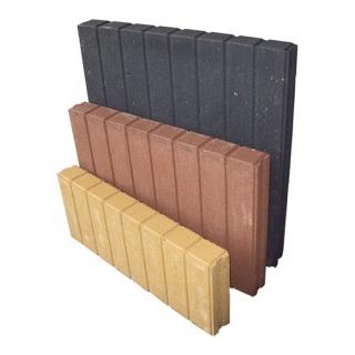 Rectoband recht 6x60x50 zwart