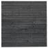 DHZ vuren tuinscherm zwart - Helsinki 180x180cm enkelzijdig bekleed - kader: 3.1x4.4cm / planken: 1.