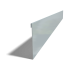 Verzinkt staal kantopsluiting geplet 130mm (lengte 240cm)