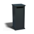 Gepoedercoat staal brievenbus Type S-RAL7016 (antraciet grijs)