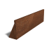 Cortenstaal keerwand recht 150cm (hoogte 40cm)