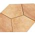 Pentagon - Oker/Rood/Bruin