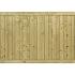 Tuinscherm Breda - Rhombus Vuren Geïmpregneerd 28mm dik! 90x180cm