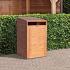 Hardhout containerberging - Enkel