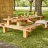Lariks/Douglas picknicktafel - Boss