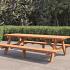Hardhouten picknicktafel - Giant