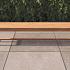 Teak tuinbank - Court