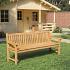 Teak parkbank - Norwich 180cm