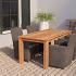 Tuintafel teak - Solide rustiek 180x90cm