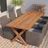 Tuintafel Rustiek teak 250x100cm