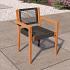 Stapelbare teak stoel - Toledo