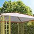 Houten paviljoen - los zeildoek