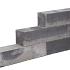 Lineablock 15x15x45 Zwart/Grijs