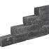 Blockstone 15x15x60  - Zwart
