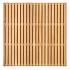 Tuinscherm Bangkirai 40-planks - Prinsenbeek 180x180 - Schutting
