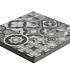 Campino 60x60x4 cm - Mosaic - Grey