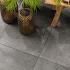 GeoProArte - Grey Steel 60x60x4 cm
