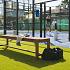 Teak tuinbank - Court