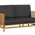Teak loungeset - Riverside 2 zits bank