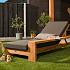 Teak sunlounger - Danau