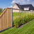Tuinscherm geïmp. 21 planks (19+2) - Enschede 180/90x180cm VERLOOP - schutting