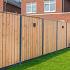 Berton©-E-sleufpaal 10x10 antraciet - 10x10x270cm - Eems-serie
