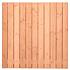 Tuinscherm lariks 23 planks (21+2) - Harz 180x180cm - schutting