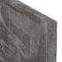 Onderplaat antraciet voor betonpaal 3.5 x 25x184 cm