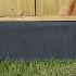 Berton©-onderplaat antraciet - H24xD3.5xL180cm - uitsluitend voor sleufpaal