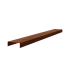Cortenstaal overzetprofiel 5x15x5cm (lengte 240 cm)