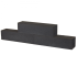 GeoPlano stapelblok 60x15x15cm Zwart