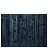 Tuinscherm zwart gesp. 23 planks (21+2) - Dresden 130x180cm - schutting