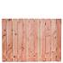 Tuinscherm lariks 23 planks (21+2) - Harz 130x180cm - schutting