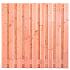 Tuinscherm lariks 19 planks (17+2) - Innsbruck 180x180cm fijnbezaagd - schutting