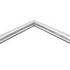 Aluminium binnenhoek kraal 26x45mm daktrim
