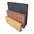 Rectoband recht 6x60x50 zwart