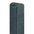 Berton©-paal gecoat, ronde kop - 10x10x180cm - Waal-serie - voor scherm: 90x180