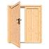 Deur Douglas dubbel, geschaafd 169.7x201 - DICHT