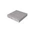 Schellevis tegel 40x40x7 carbon