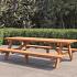 Hardhouten picknicktafel - Giant
