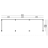 DHZ Kapschuur Boekelo (2 colli) - 900x250cm basis