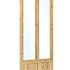 Glaswand geïmpregneerd dubbel - Wandmodule B97xH200cm