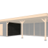 Zijwandmodule type R - 2980x2300mm